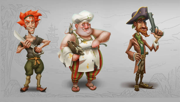 In Full Sail: Characters #2