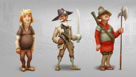 In Full Sail: Characters #3