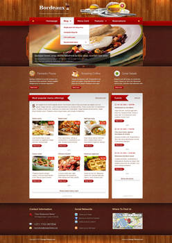 Bordeaux Restaurant WordPress