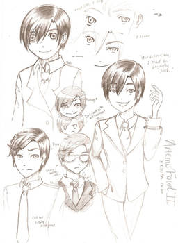 Artemis Fowl Doodles: Series I