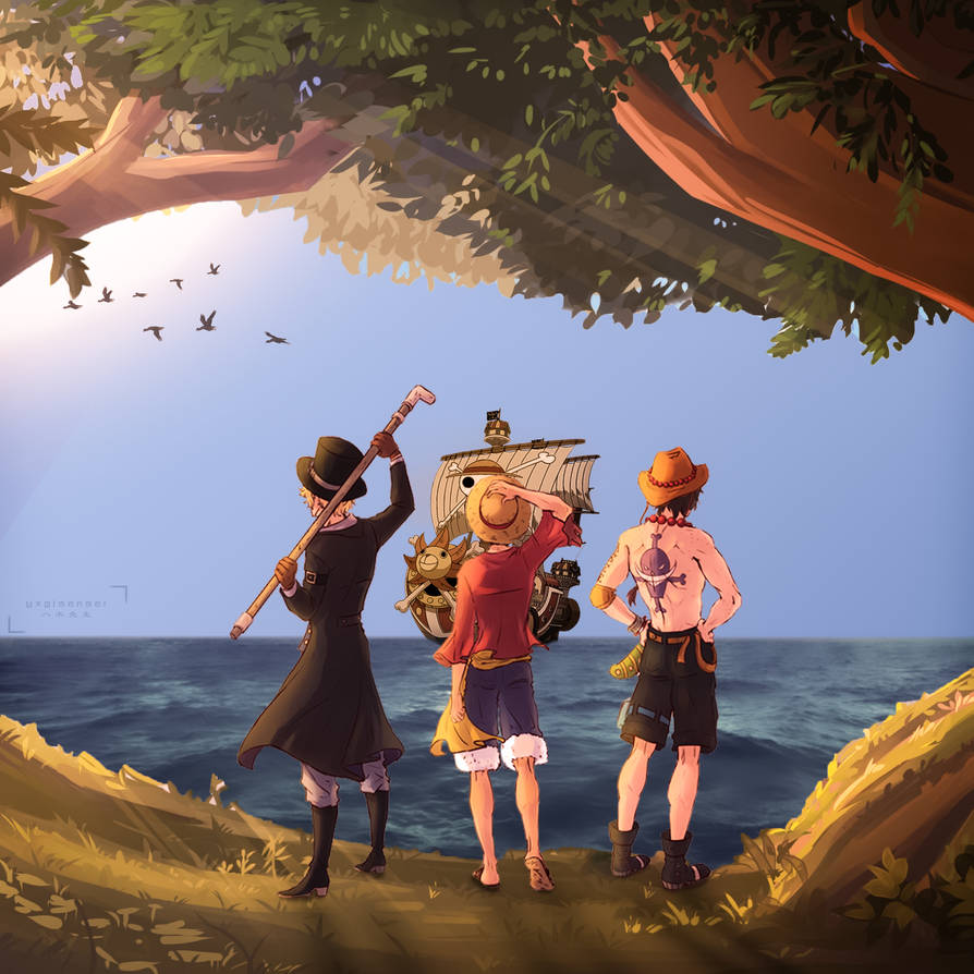 Wallpaper Sabo Luffy Ace By Yagixsensei On DeviantArt wallpaper-sabo-luffy-ace-by-yagixsensei-on-deviantart