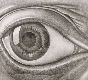 Drawing Eyes: Artist - M. C. Escher: Eye