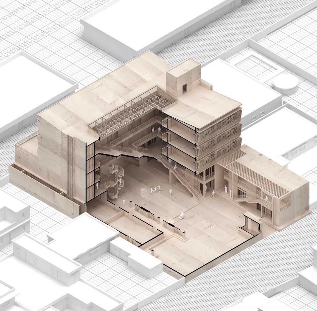 exploded axonometric diagram architecture by Felix-Wong on DeviantArt