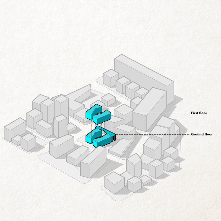 exploded axonometric diagram architecture by Felix-Wong on DeviantArt