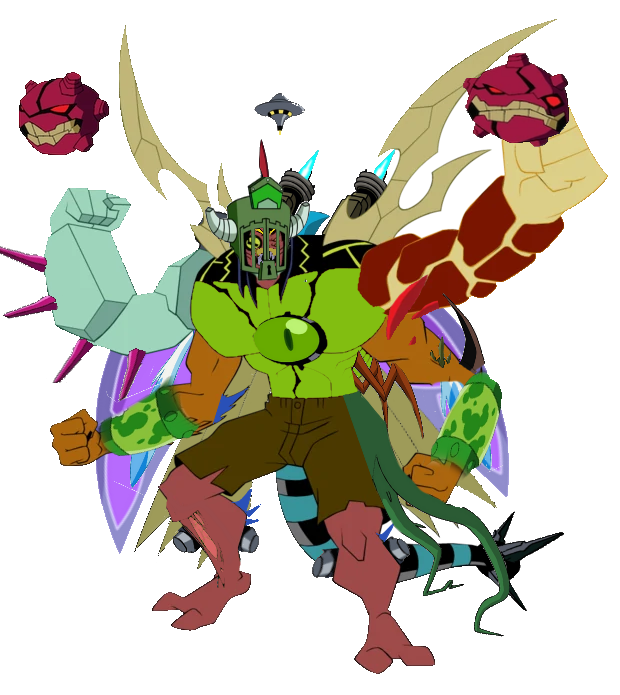Mutated Kevin all aliens by HyperWhirl on DeviantArt