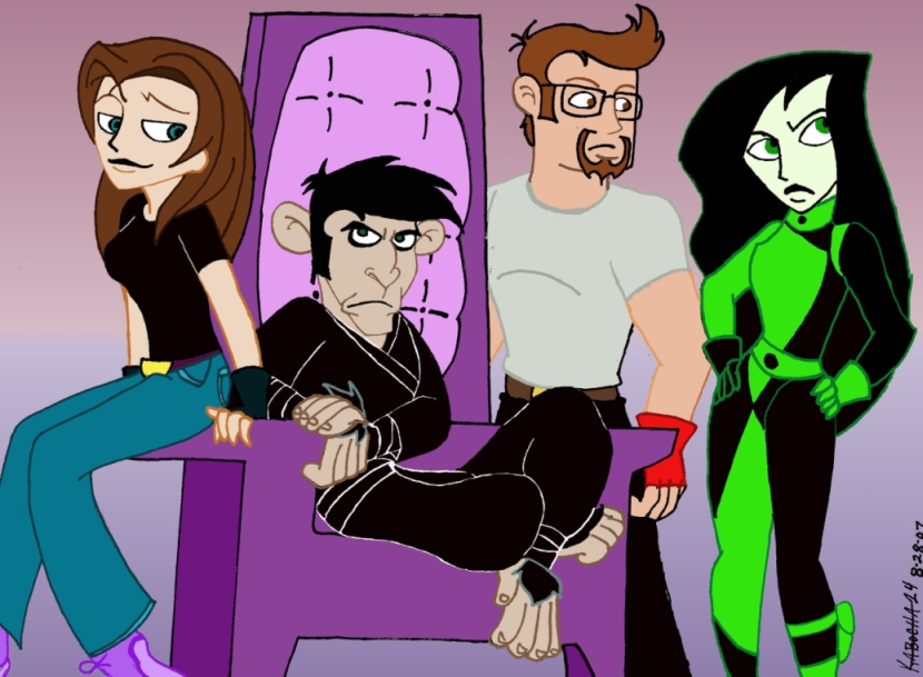 Rhonda, Monty, Mike, Shego