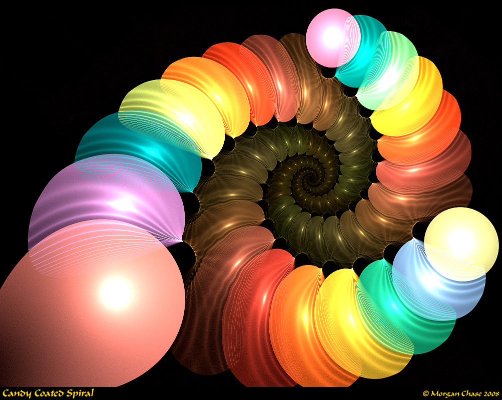 Candy Coated Spiral