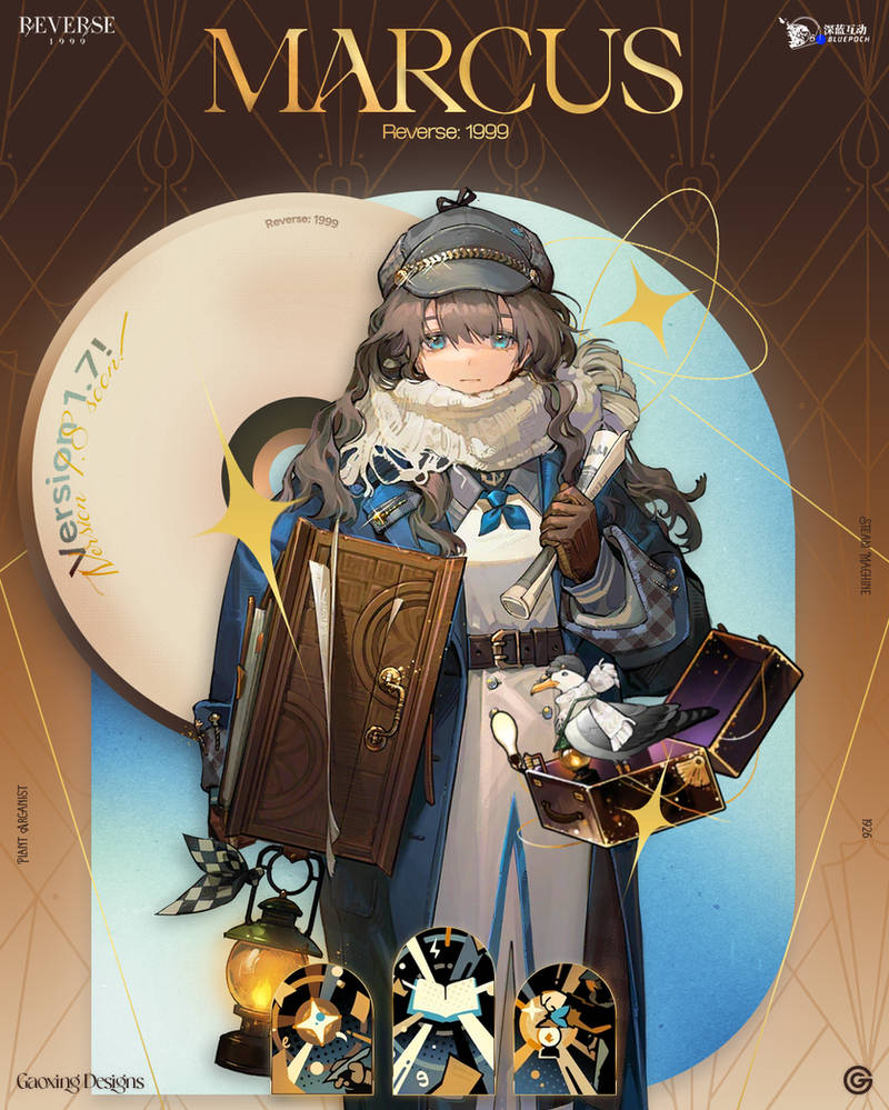 Reverse: 1999 new character Marcus Digital Poster by G4OX1NG on DeviantArt