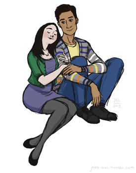 Annie and Abed