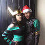 Lady Loki and Christmas Loki II