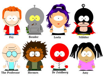 Futurama South Park