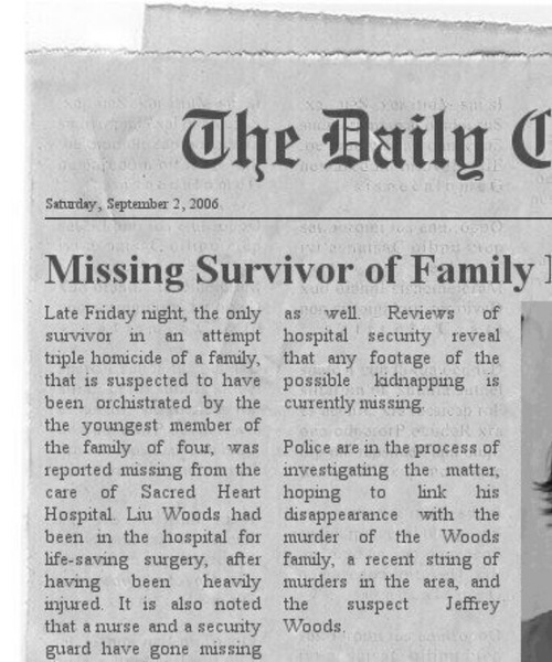 Jeff The Killer Newspaper