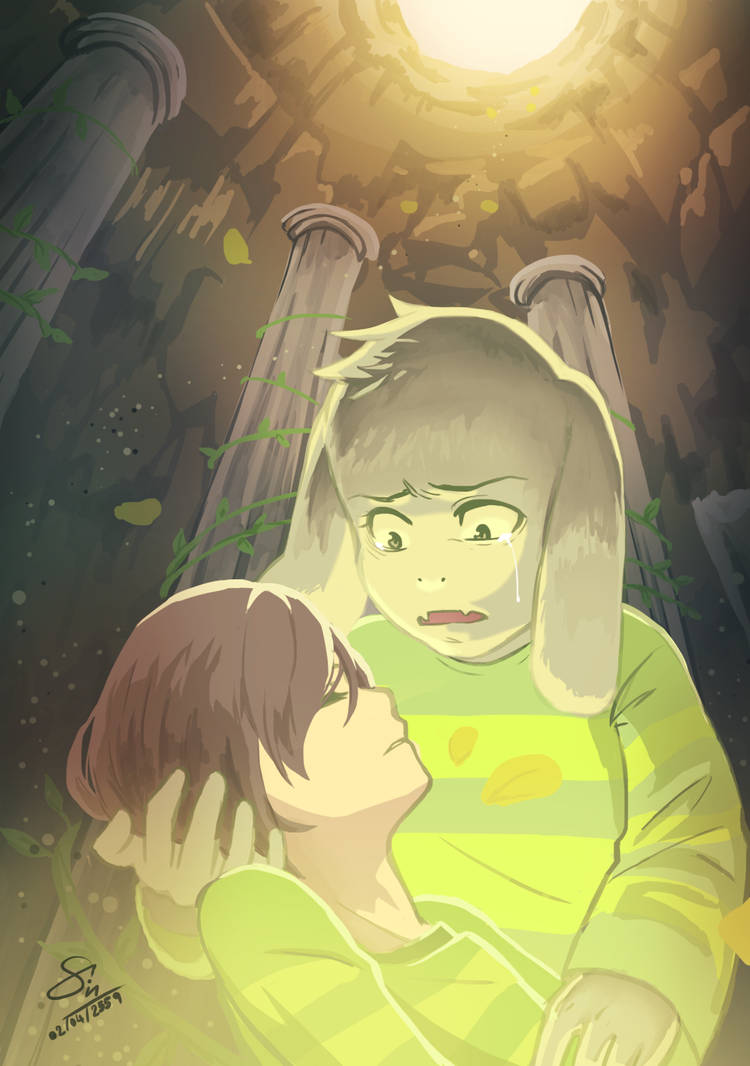 Undertale - Asriel // Chara by 8Msin on DeviantArt