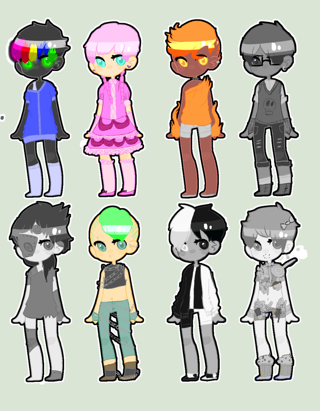 ADOPT BATCH #2! (OPEN) by RainbowRedo