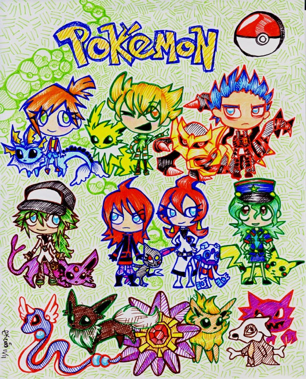 Pokemon Binder by lightningtrouble on DeviantArt