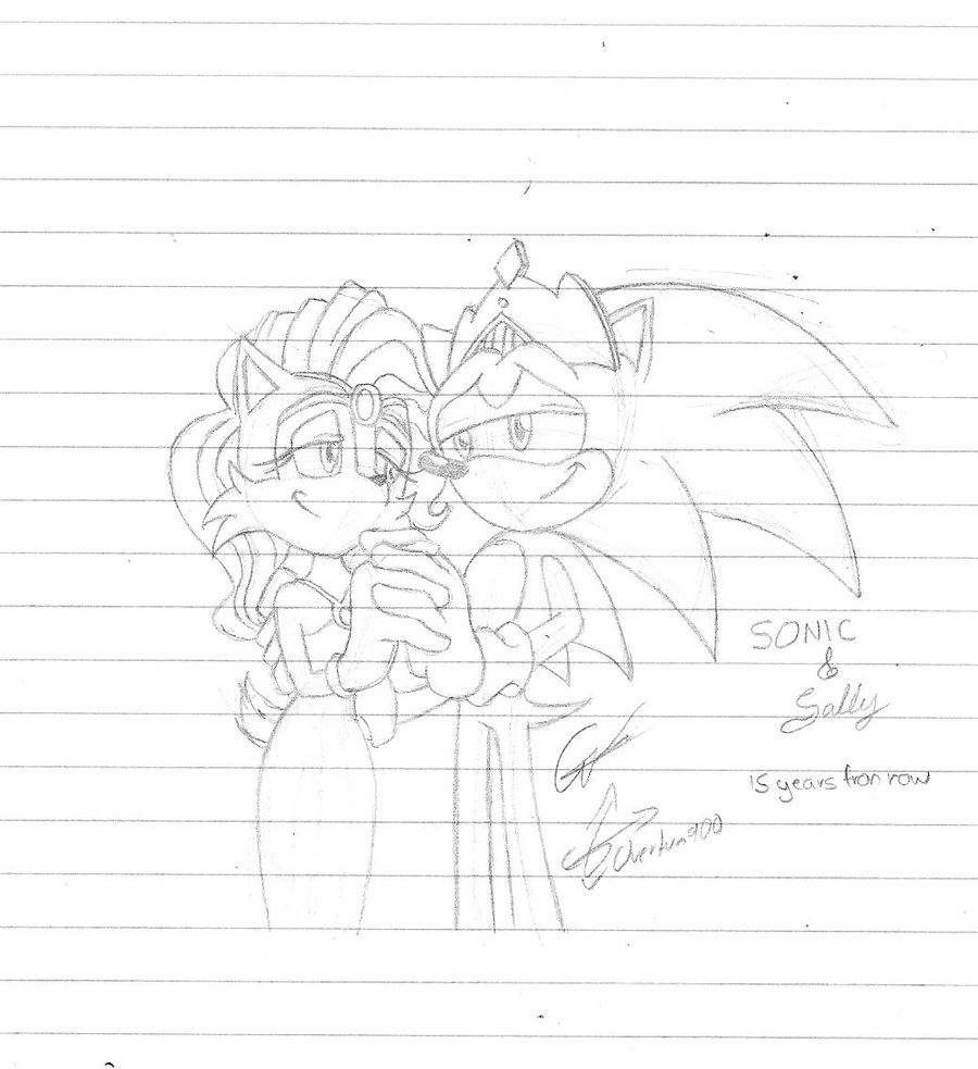 Sonic n Sally-Happy ever after