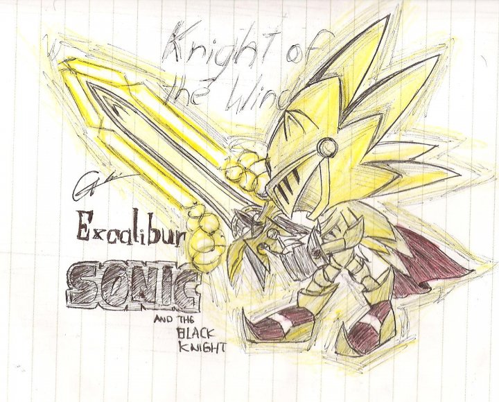 excalibur sonic quick sketch