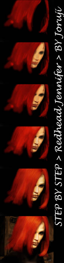 STEP BY STEP Redhead Jennifer