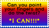 Can You Point Your Fingers?