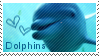 Dolphin stamp by muddyputty