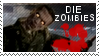 DIE ZOMBIES stamp