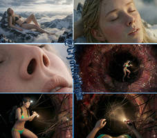 Exploring Nasal Cave of Nordic Giantess