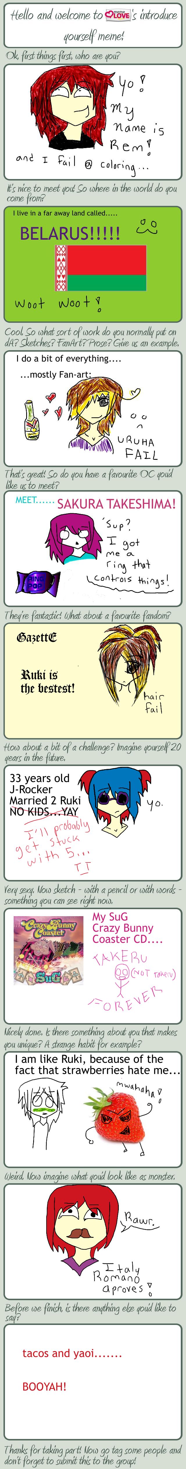 Introduction meme by DiruSamurai on DeviantArt
