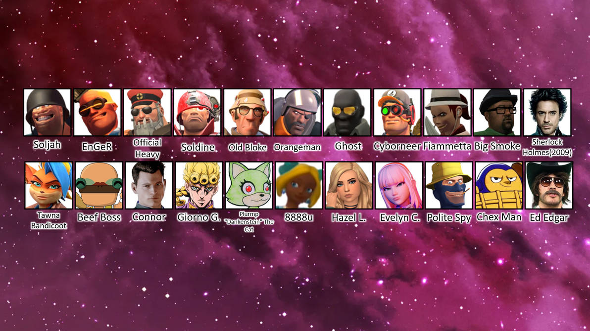 Wave 6 Characters(Page 2) by Nathan2555 on DeviantArt
