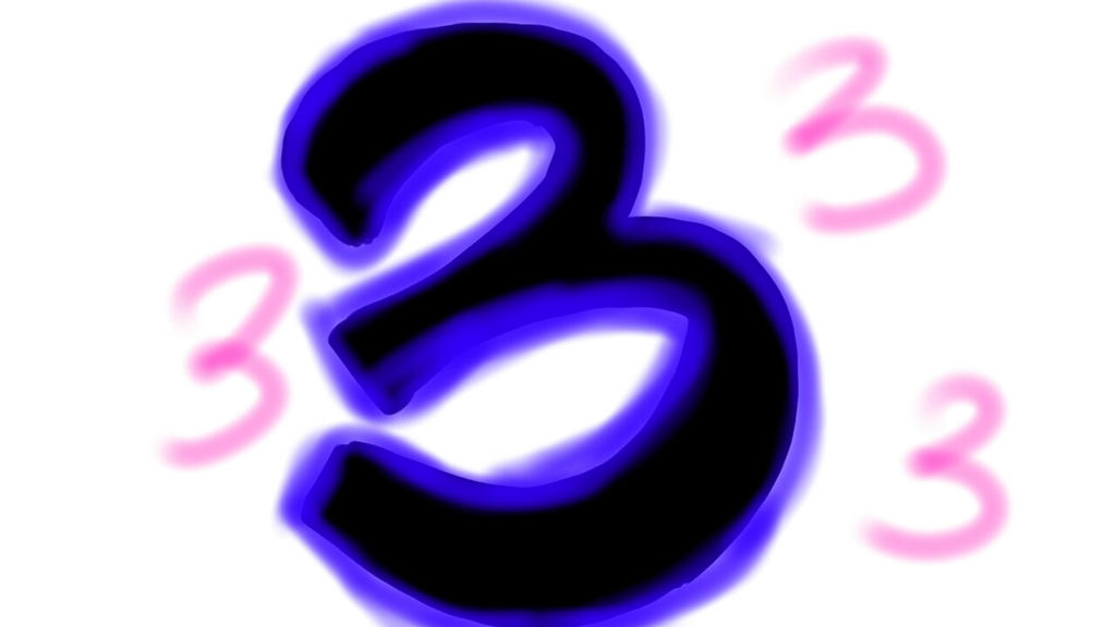 Number 3 Mod the number 3 by shealke on DeviantArt