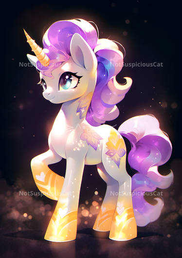 Adoptable pony character #1306 (AI)