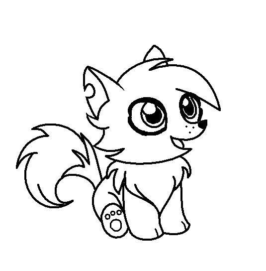 Baby Wolf Base By Xxrockycandyxx On Deviantart