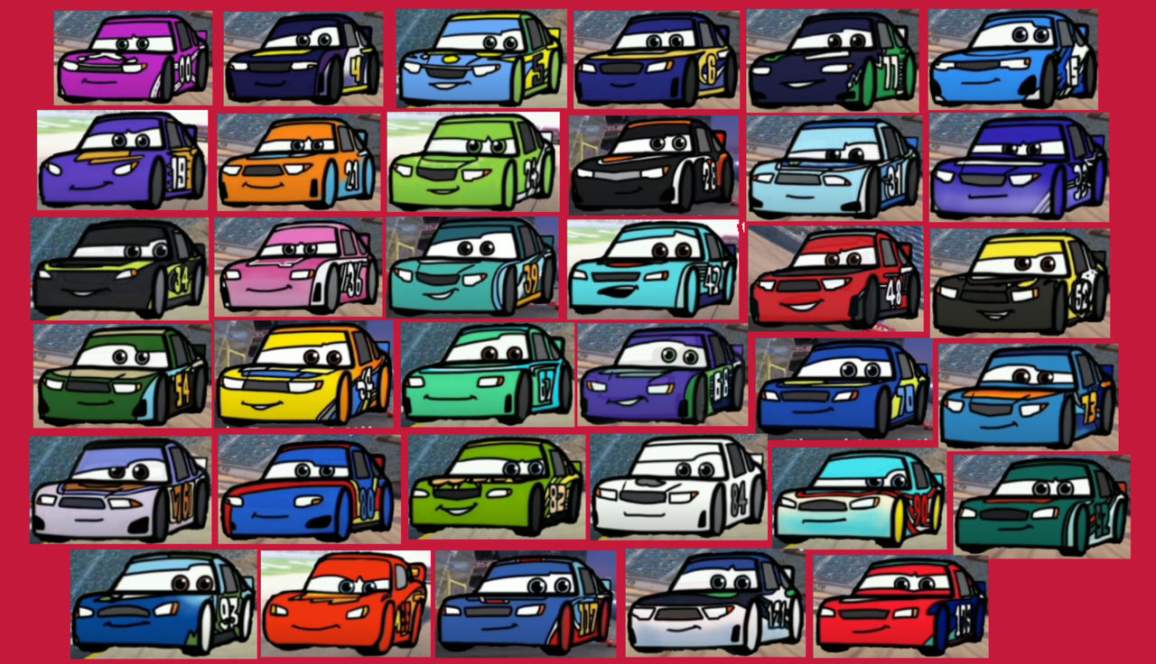 Cars 3 Veterans (2D) by AnthonyGUwU on DeviantArt