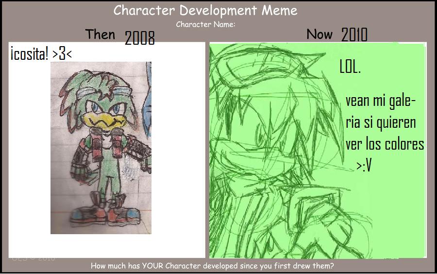 character develop ment meme