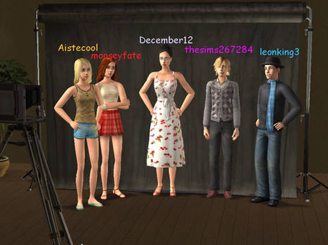 Deviantart guys on sims 2!