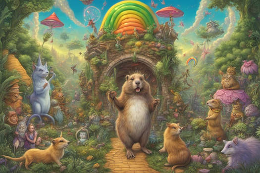 WeedWood420FantasyGroundhogDayPsychedelicPartyShag