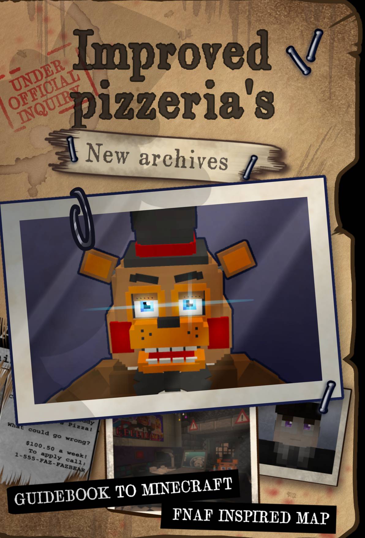 Custom Freddy Fazbear's Pizza (FNAF 1) Minecraft Map