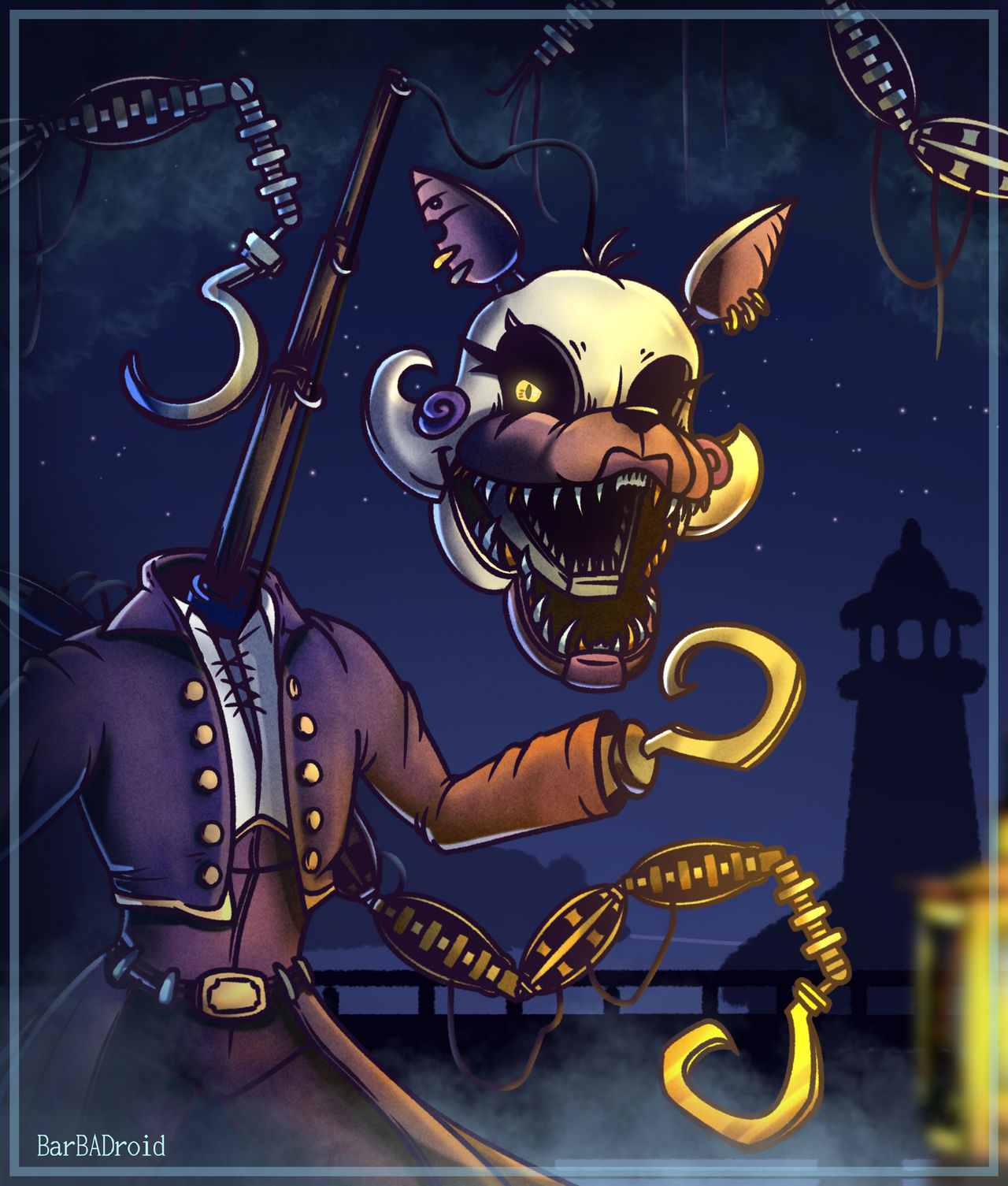 FNaF Halloween Sea Curse Mangle By BarBADroid On DeviantArt fnaf-halloween-sea-curse-mangle-by-barbadroid-on-deviantart