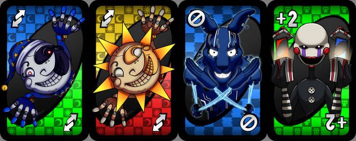 FNaF UNO special cards