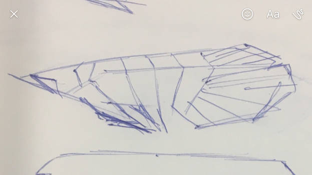 Sketch of possible new fish design 2018