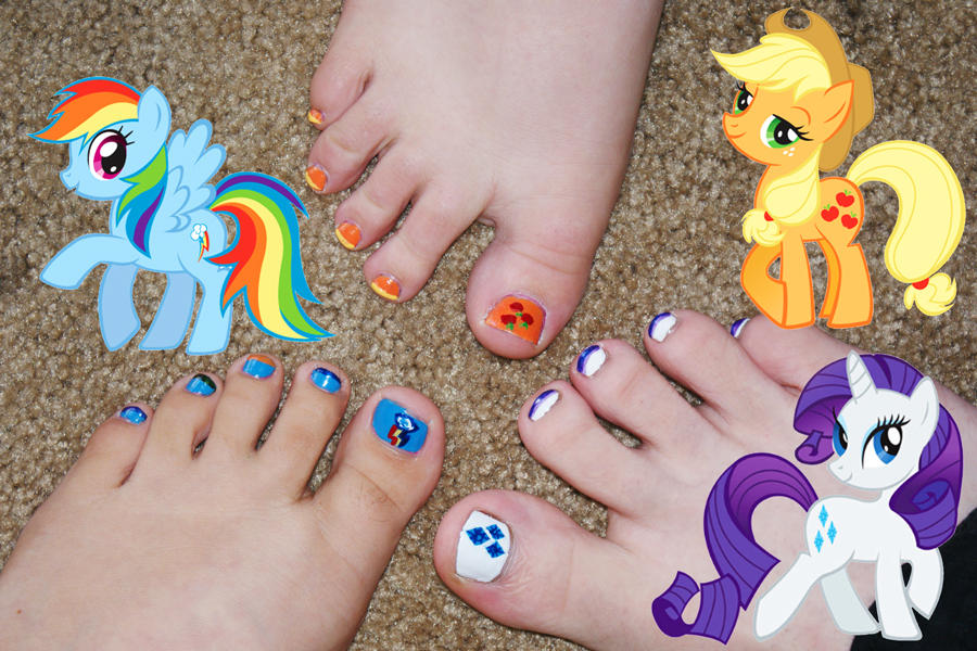 My Little Pony Toes by kinkyfeat on DeviantArt