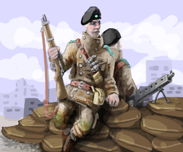 2 soldiers