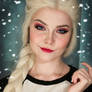 Elsa Frozen makeup by Sladkoslava 