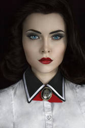 Elizabeth Bioshock Infinite cosplay by Sladkoslava