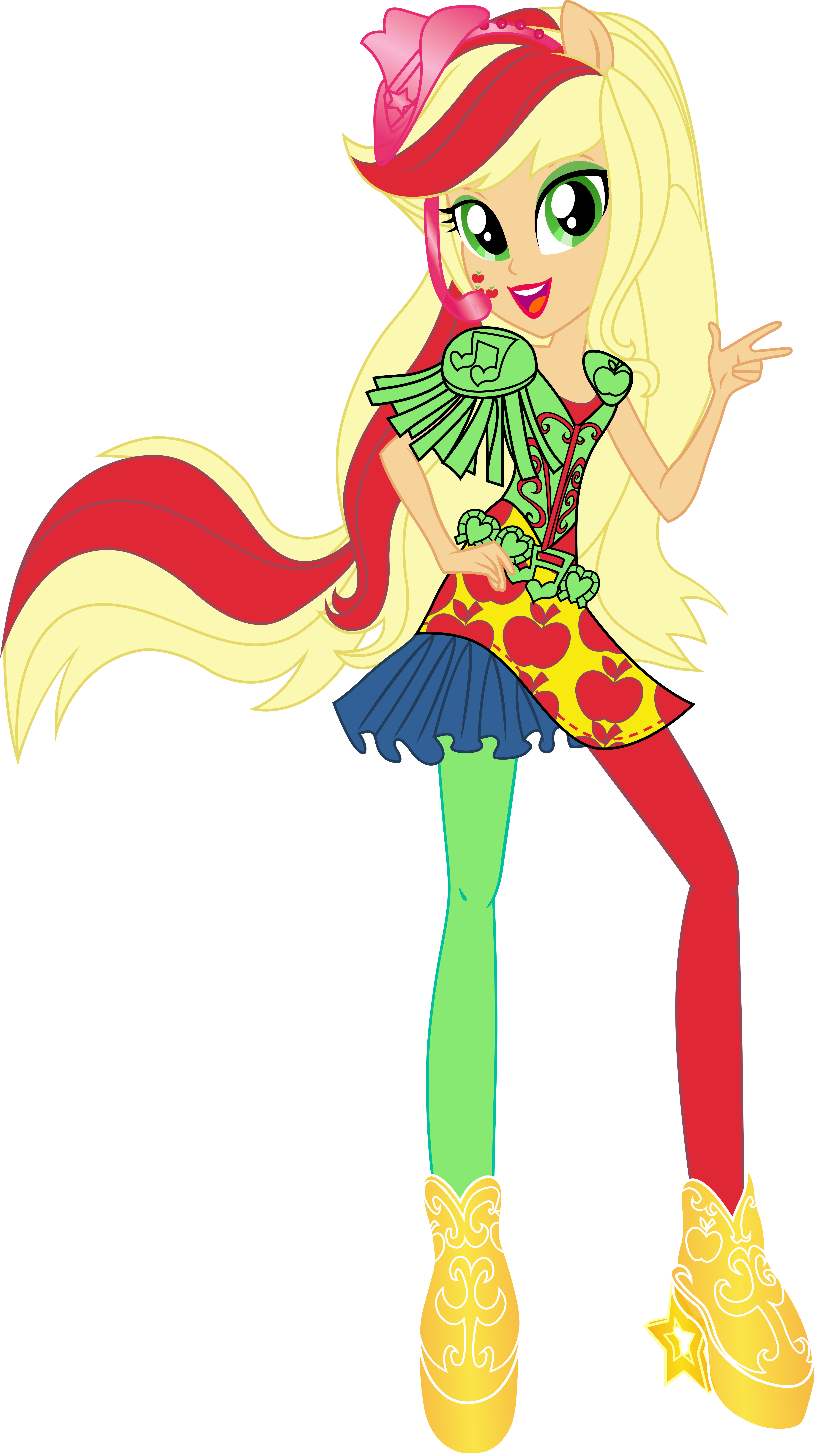 My little pony equestria girl rainbow rocks deals applejack