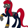 Ponified Black Widow Vector