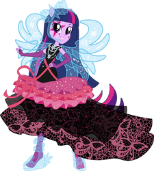 Royal Rock Star Twilight Sparkle Vector