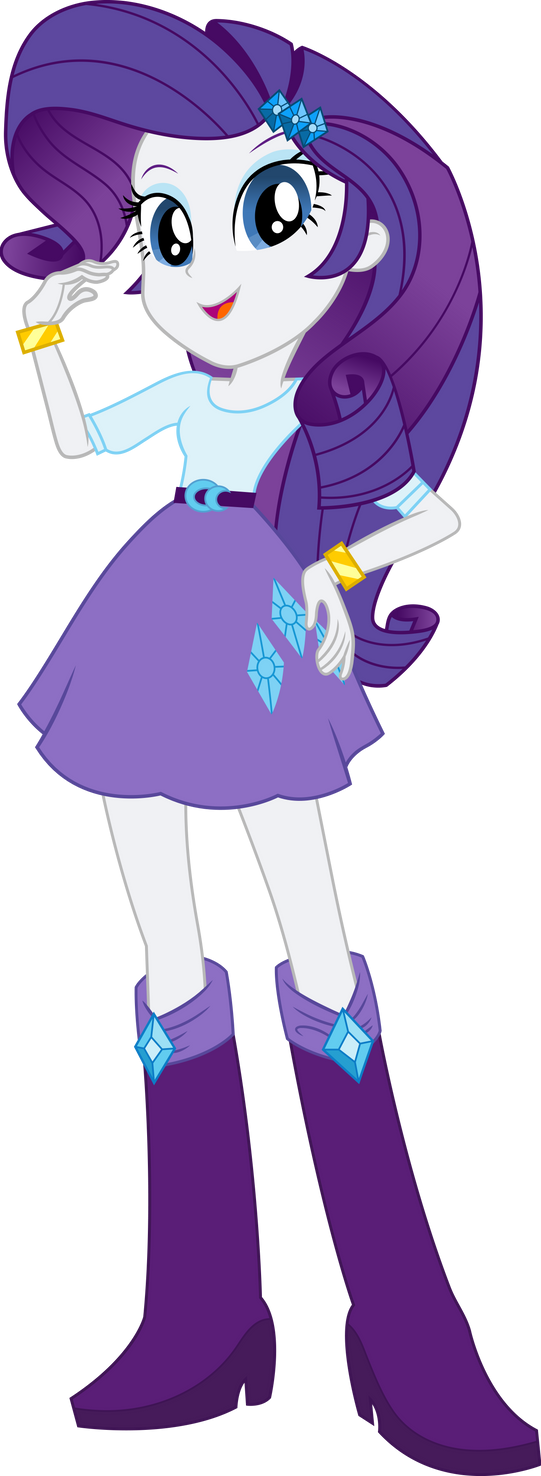  Equestria  Girls  Rarity  Vector by Sugar Loop on DeviantArt