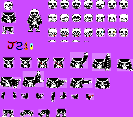 Sans Battle Sprite - ArtBoy54 - Folioscope