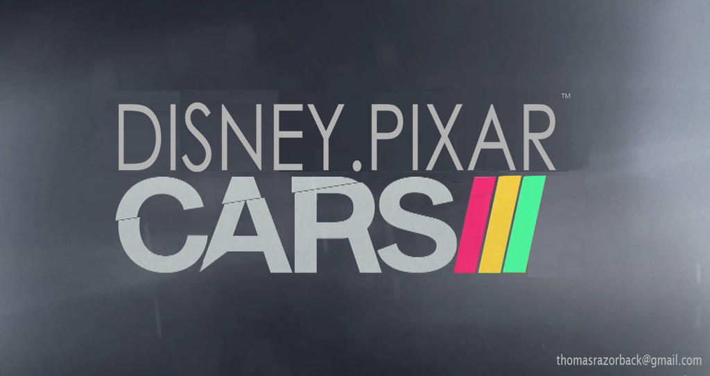 Disney Pixar Cars 3 Logo by ThomasFernandez on DeviantArt