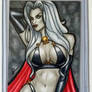 Lady Death Sketch Card